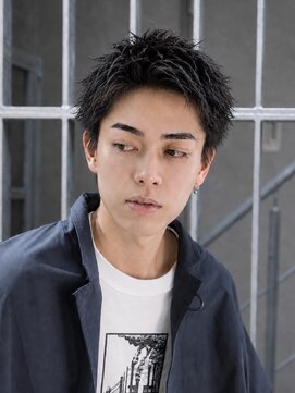 グッドタイムエフティフィフス 横浜西口(GoodTimes ft.fifth) 横浜西口スパイキーショートアクティブショートピンパーマ眉毛