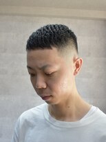 バーバーハウス ラヴィ 阿佐ヶ谷店(Barber House Lavie)&nbsp;クロップ×ハイフェード