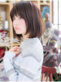 *+COVER HAIR+*…飽きない☆小顔ナチュラルボブc