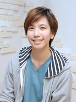 フェイスアンドヘアサロン スピカ(face&hair salon spica)&nbsp;ベースは黒髪！メッシュを加えた立体感のあるスタイル