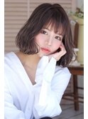 【BlumeCOSTA】ふんわり大人の切りっぱなしボブ 