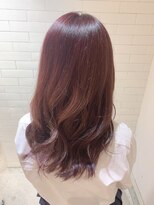 エイト 溝の口店(EIGHT)&nbsp;【EIGHT溝の口】お客様スタイル_デザインカラー切りっぱなしボブ