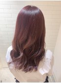 【EIGHT溝の口】お客様スタイル_デザインカラー切りっぱなしボブ