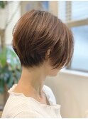 シャープなハンサムショート
