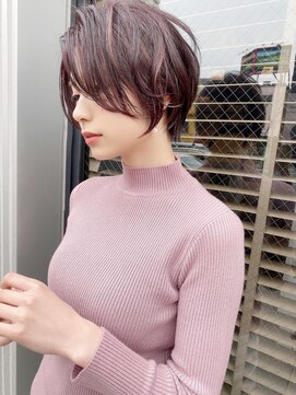 ロンド 表参道店(Lond) 動きのある美人ショートヘアー