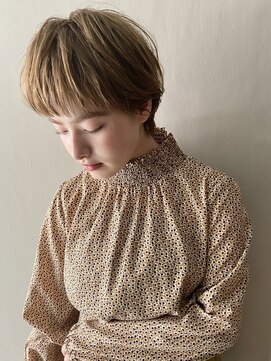 ロニカ 銀座(LOuNICA) 大人可愛いベビーショート☆セシルカットスウィングショート