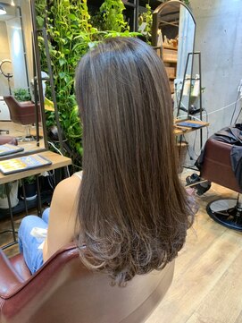 ロダット 横浜(LODAT by little) ショコラピンクベージュ×バレイヤージュ【LODAT横浜】