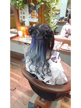 カラフル ヘアー(Colorful hair) オーロラカラー★