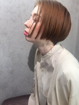 クレアール 恵比寿店(CREAR) 【CREAR 恵比寿/代官山】外ハネボブアッシュブラウンネオウルフ