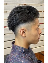 ヴェルゴ(vellgo)&nbsp;ツイストパーマ×オールバック