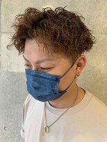 アース クロスガーデン川崎店(HAIR&MAKE EARTH)&nbsp;センターパート×スパイラルパーマ