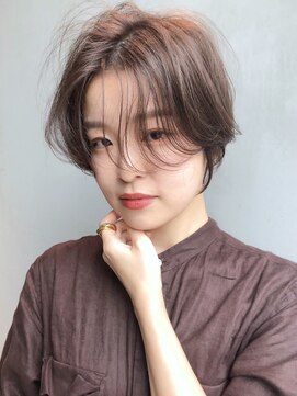 アイティーバイアルバム 松戸店(IT by ALBUM) マッシュショート_カーキグレージュマッシュショート_8126