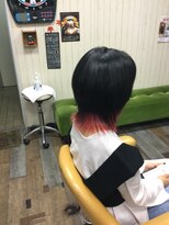 ヘアースペース 練馬店(hair space COCO)&nbsp;ウルフでインナーカラー