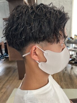 フィフス 原宿(fifth) 波巻きスパイラルツイストスパイラルパーマツーブロックマンバン