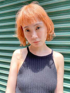 ドーター(daughter) 【daughter mami】オレンジベージュボブ