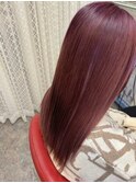 韓国ヘアーツヤ感ピンク@田島