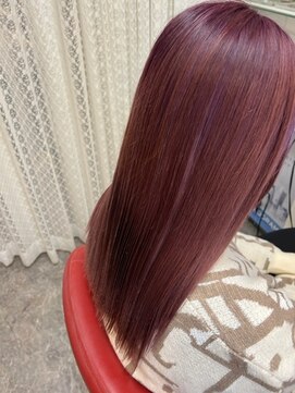 ロマンヤカタ ファース(ROMAN YAKATA fars) 韓国ヘアーツヤ感ピンク@田島