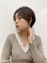 イヴォークトーキョーオーサカ(EVOKE TOKYO osaka)&nbsp;丸み チークバング 骨格補正 美人ショート