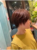 lond惇平 大人ガーリーモードヘアチョコレートプリカール