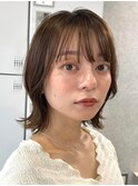 30代40代大人女性/前髪ありショートボブ/ショートヘア/髪質改善