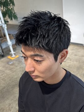 ザ オーダー(THE ORDER) ツイストスパイラルパーマスパイキーショート波巻きスパイラル