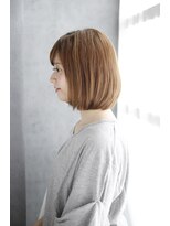 シュシュット(chouchoute)&nbsp;韓国ボブレイヤーロンググレーベージュ黒髪質改善前髪パーマ/041