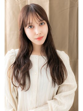 カバーヘアアンドスパ ブリス 浦和(COVER HAIR&SPA bliss) グレーベージュ大人かわいいレイヤーロングZ浦和20代30代40代