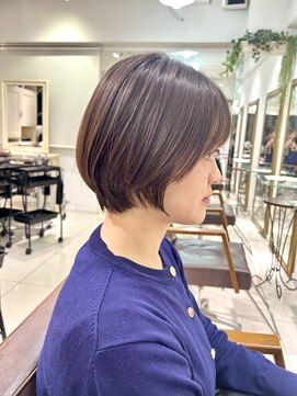 フォルテ 表参道店(FORTE) 大人気　丸みショートボブ！