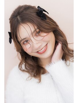 アジールヘア 池袋東口店(agir hair) １０代２０代エアリーロングシアベージュカラー池袋