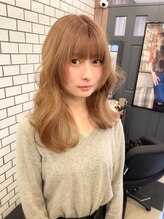 ニューポリシー(NEWpOLICY) 顔まわりレイヤー/ラテベージュカラー