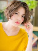 大人美人抜け感ボブパーマ小顔ウェットヘアh3大宮20代30代40代