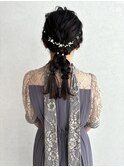 編み下ろしツイン