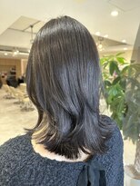 ミズチャーム(Ms.CHARM)&nbsp;暗髪でもかわいい！くびれる大人上品ヘア