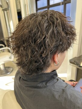 プランタン フォー ヘアー(printemps FOR HAIR) 前上がりショート/ツイストスパイラルパーマ