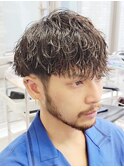仙台マッシュツイストパーマツイストスパイラルパーマ刈り上げ