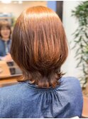 垂水美容室で酸性ストレート,外ハネボブ,ミディ