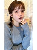 簡単ゆる三つ編み◎