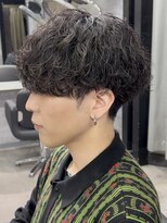 フィフス 大分(fifth) 大分メンズツーブロック刈り上げマッシュ波巻きスパイラルパーマ