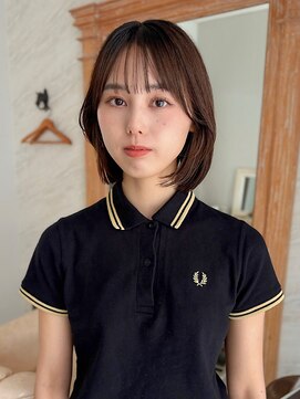ファルファラ(farfara) 【farfara】ショートレイヤー/ナチュラル(問屋町テラス)大島結衣