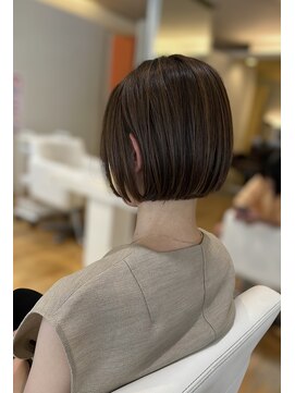 ファム 立町店(femme) ミニボブ×高濃度水素カラー