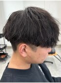 栃木メンズ波巻きスパイラルパーマシャドウパーマツイストパーマ