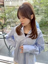 アンセンスバイモードケイズ 銀座店(ANSENS by MODE K's) レイヤーカット/顔周り/前髪カット/ショート/ボブ/ボブレイヤー
