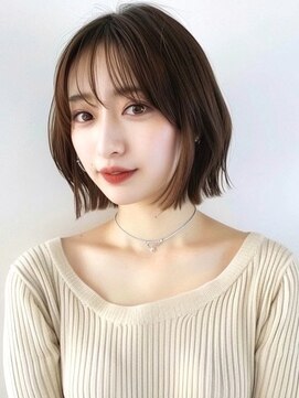 ブロウ ネックス ザ サロン 表参道(VLOW nex the salon) 【寺田hit style＃26】愛されレイヤーボブ vlow 表参道 韓国
