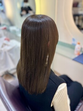 松本平太郎美容室 土浦パートワン(PART1) 土浦×モカベージュ×20代30代40代50代