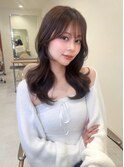 韓国ヘア/レイヤーカット/髪質改善/顔まわり/前髪/くびれヘア