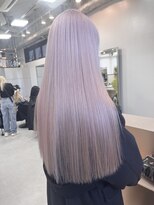 ペレ 栄 アネックス(PELE栄ANNEX)&nbsp;イメチェン/ホワイトブロンド/外ハネボブ/美髪/栄