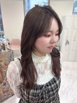 【MONA】グレージュ/透明感カラー/韓国風/艶カラー