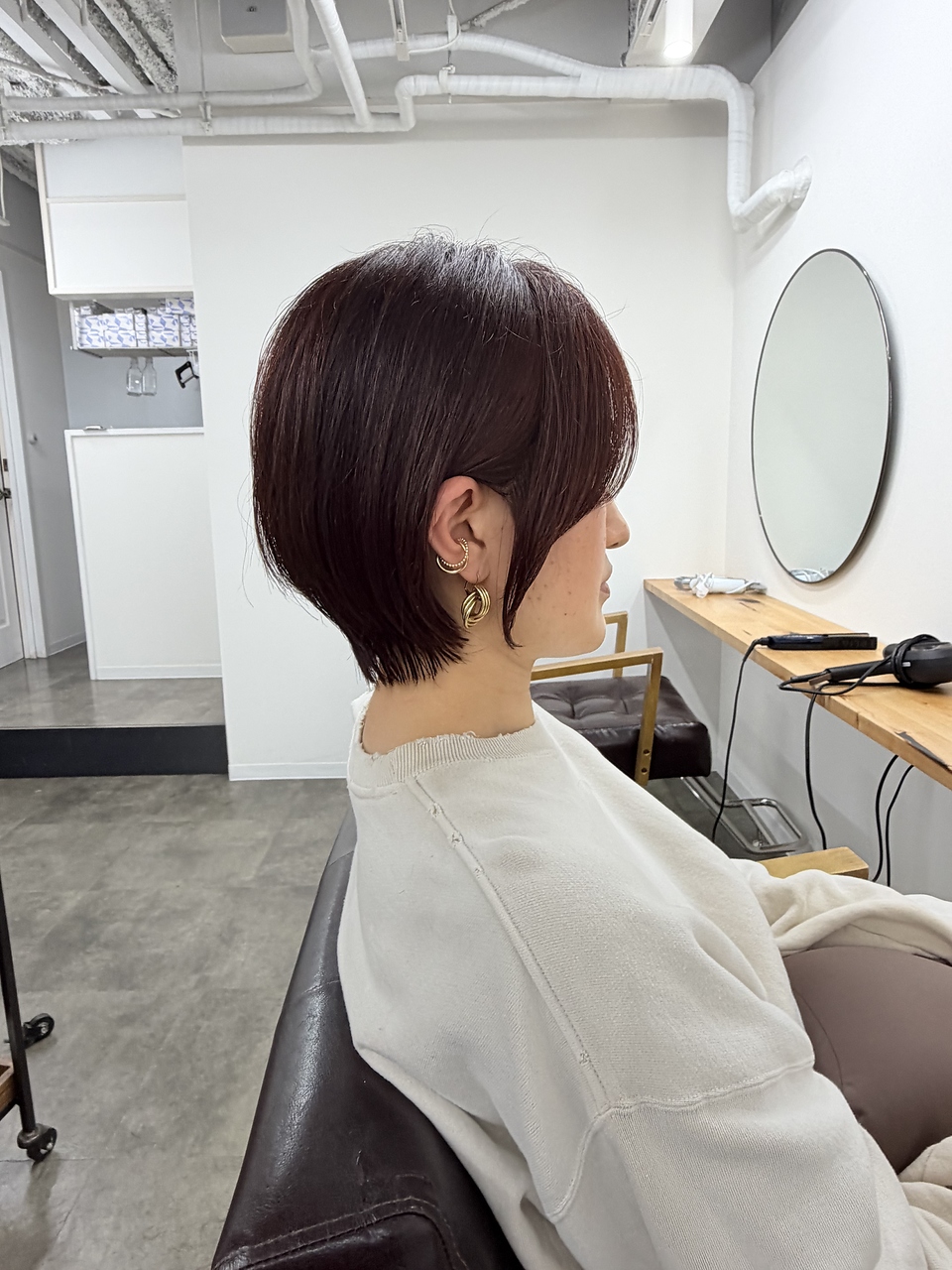 シー 自由が丘(sii.) 【sii.自由ヶ丘】バッサリ大人ショート/ビフォーアフター