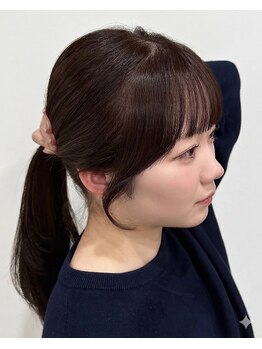 アイル(I'LL)の写真/【本格的な韓国ヘア＊】前髪や顔回りカットで韓国ヘアへと導きます◎あなたの“なりたい”が叶う♪