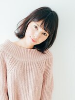 コボ(covo) 外ハネボブ×ナチュラルカラー×スタイリッシュ